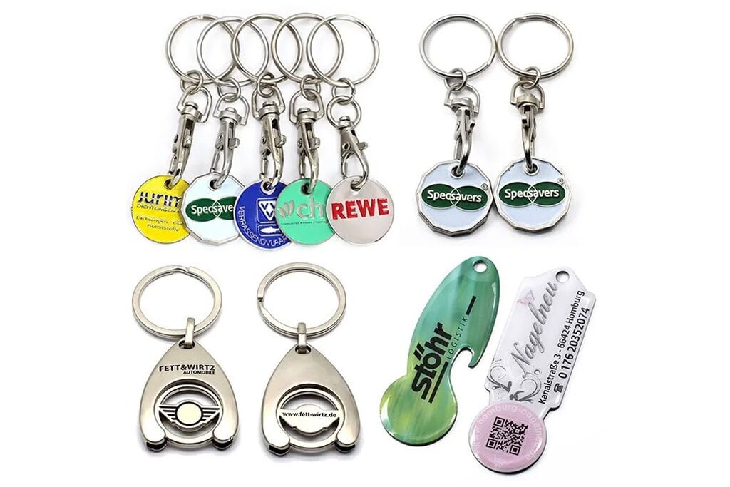 Trolley Coin Keyring Trolley Coin Keyring