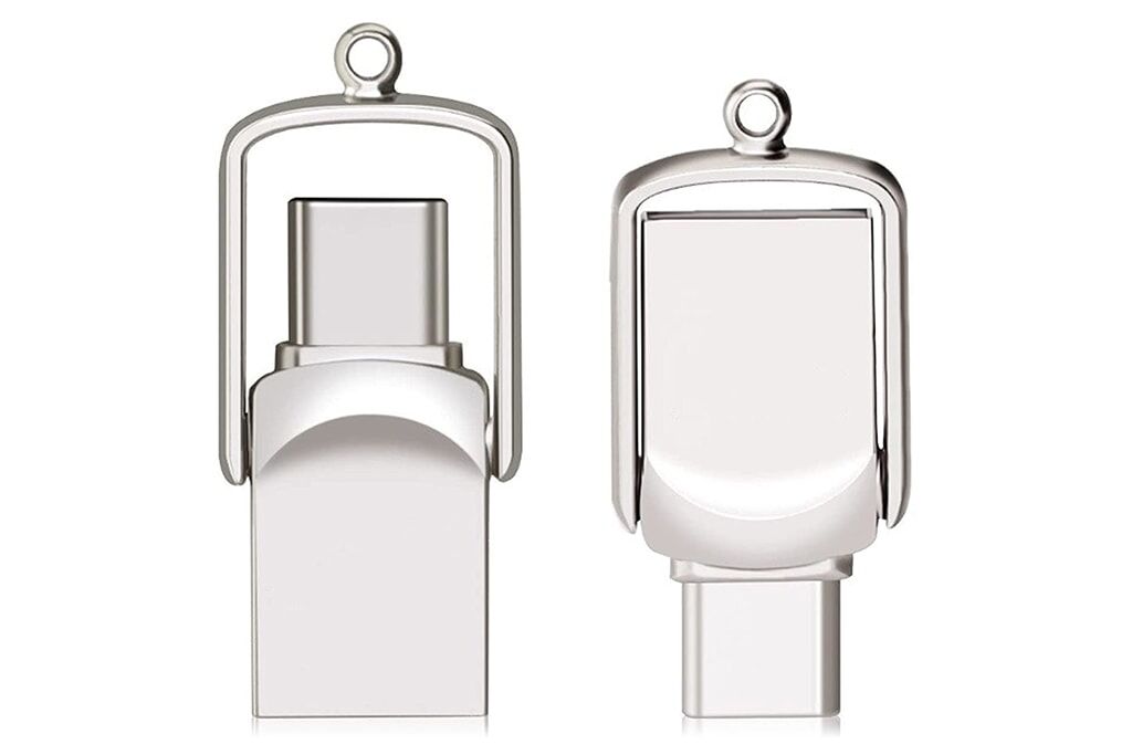 Dual Port USB-C Flash Drive