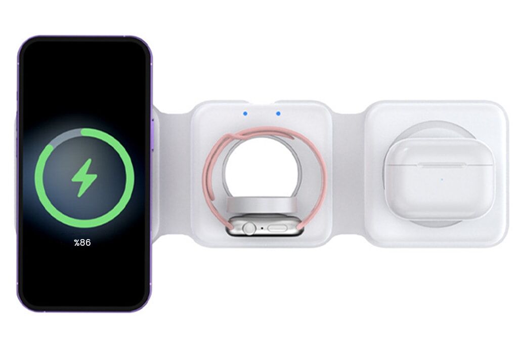 3 in 1 Foldable Wireless Charging Stand 3 in 1 Foldable Wireless Charging Stand