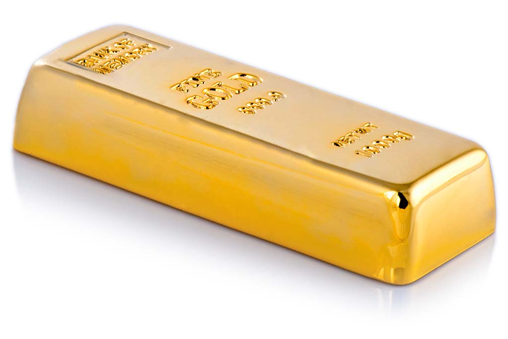 Gold Bar USB Memory Stick