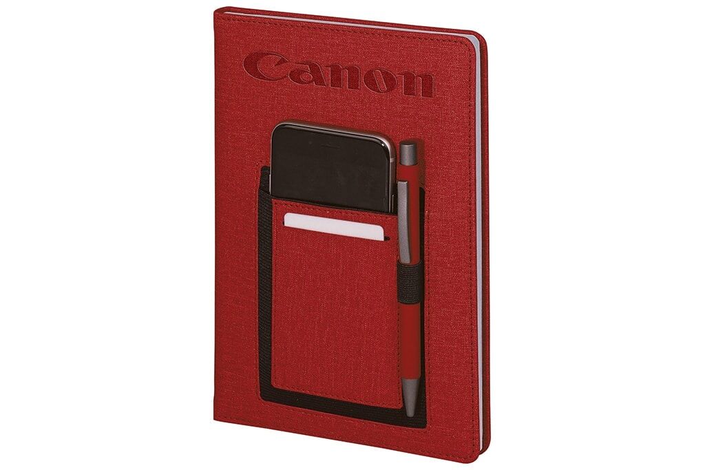 Notebook with Pocket and Pen