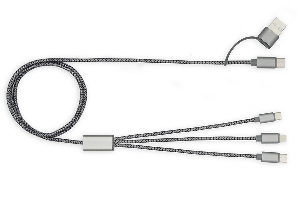 Nylon Braided Multi Charger Cable