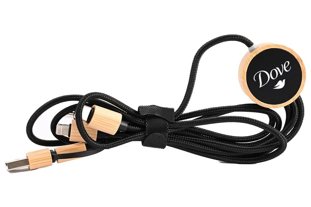 Bamboo 5-in-1 Charging Cable