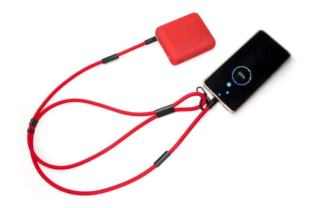 USB-C Lanyard Charging Cable – 60W Fast Charge & Data Transfer