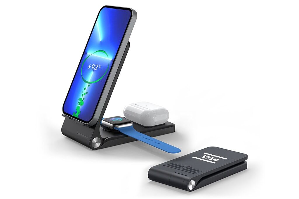 3-in-1 15W Magsafe Fast Charging Stand - Image 1